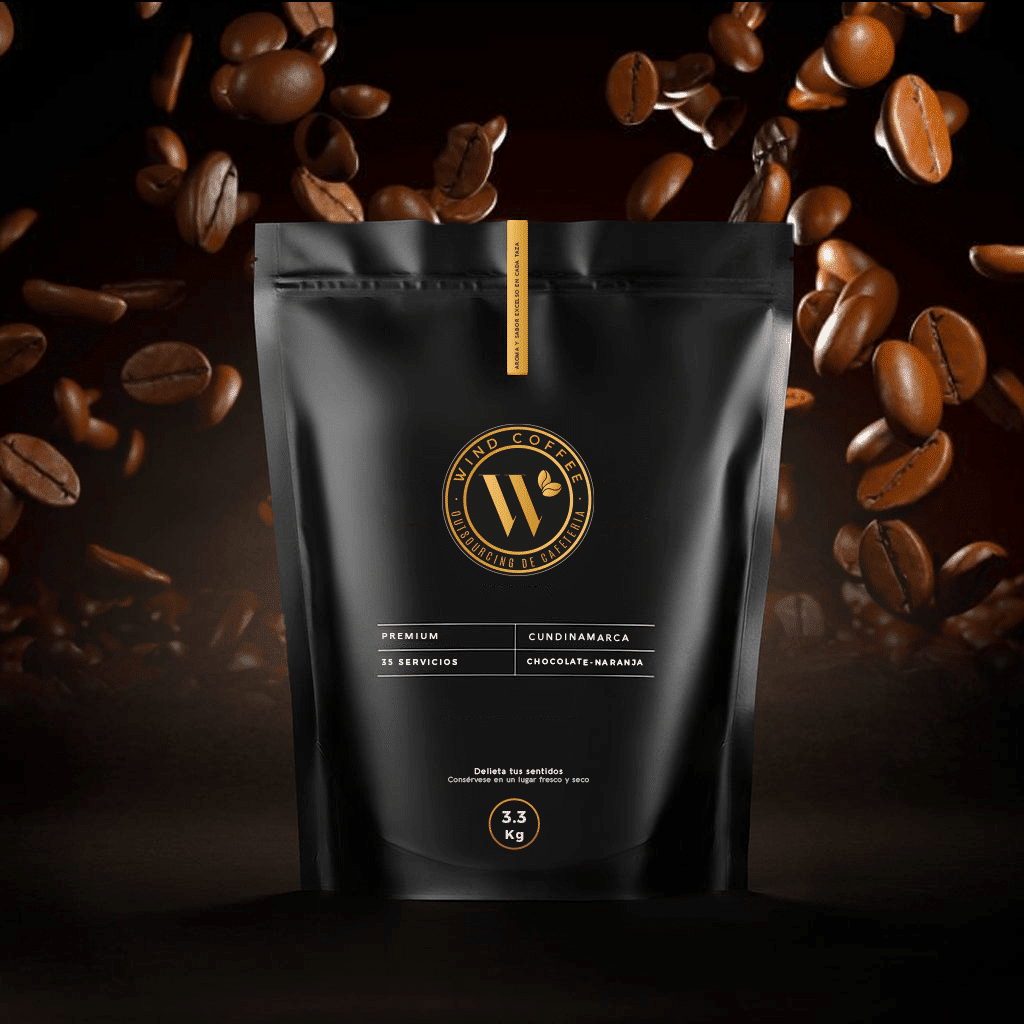 Doypack, Café en grano, granos de café, empaques de café, bolsas de café, vending machines, wind coffee, servicios